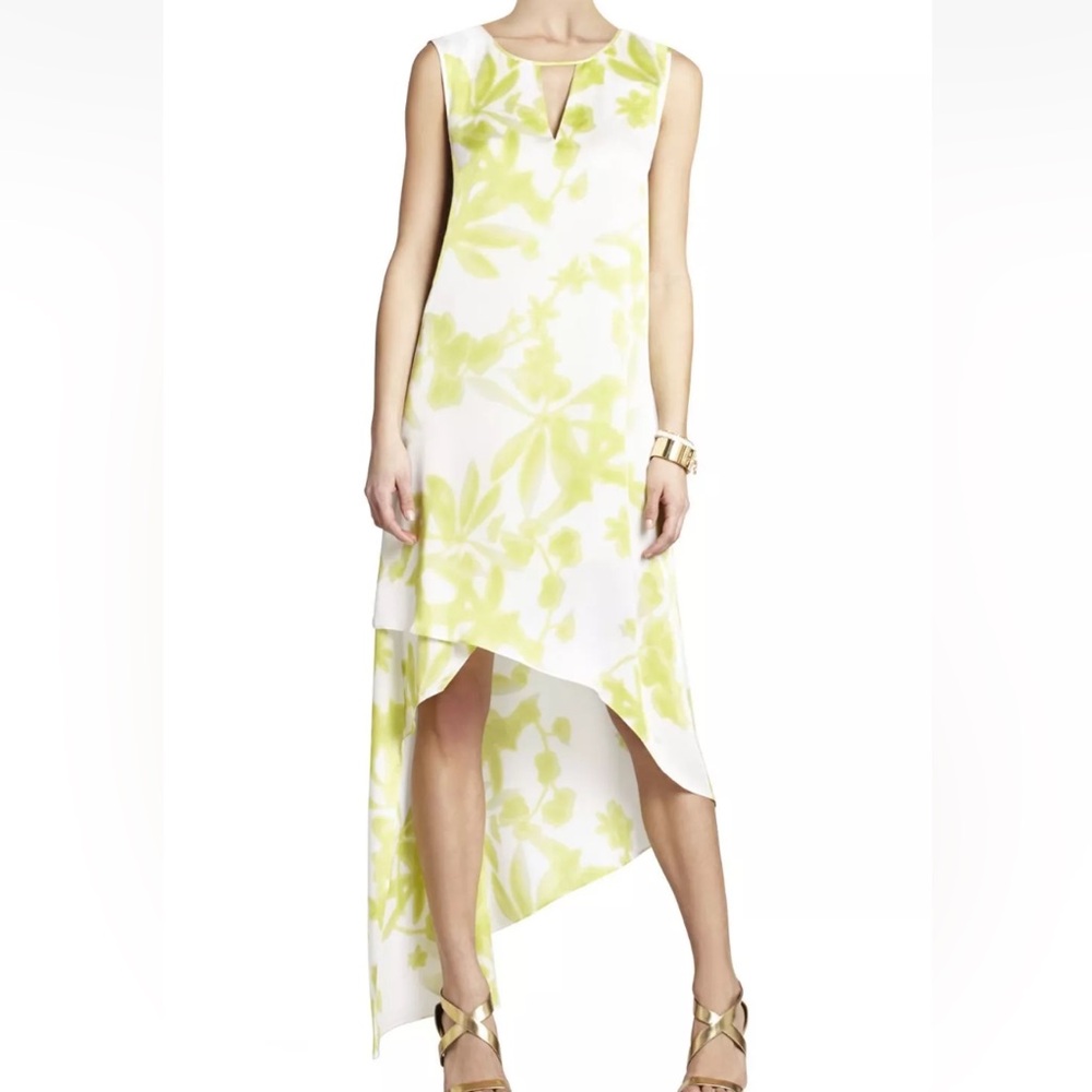 BCBG MAX AZRIA WILLOW
ASYMMETRICAL HEM TANK DRESS